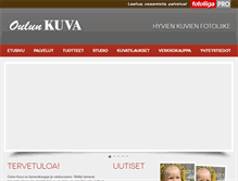 Tablet Screenshot of oulunkuva.fi